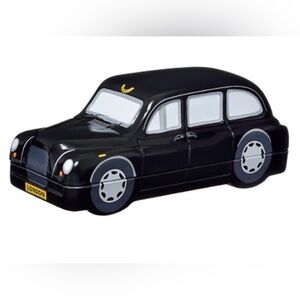 BLACK LONDON TAXI COLLECTOR'S METAL TIN BOX